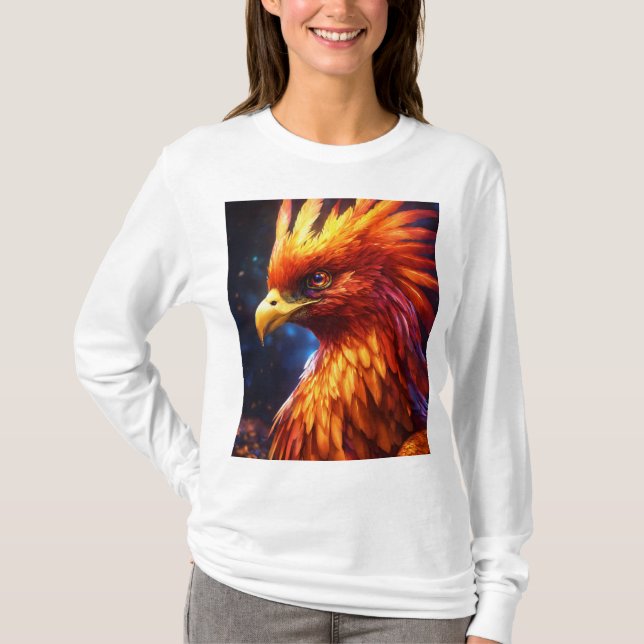 Camiseta Clássica de Mulheres - Na moda e confortá (Frente)