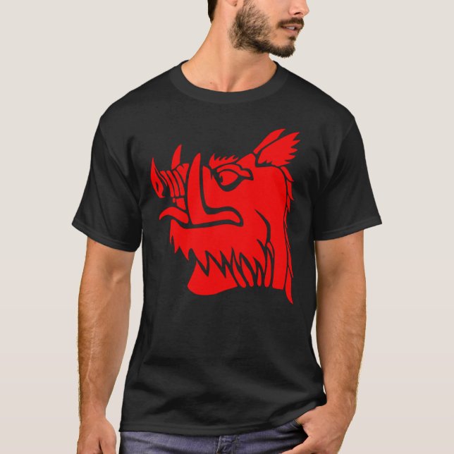 Camiseta Clássica de Narrador-Cavaleiro Negro (Frente)