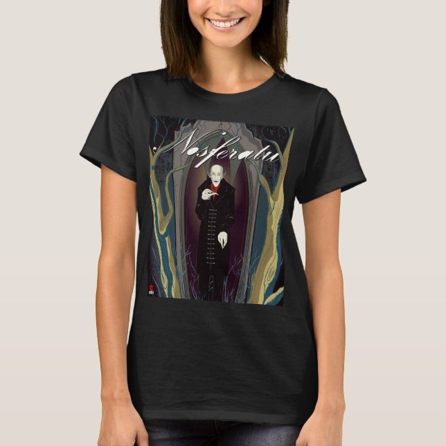 Camiseta clássica de Nosferatu (Frente)
