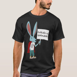 Camiseta Clássica de Super Rabbit do Rick Coronel