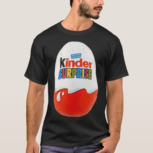 Camiseta Clássica de Surpresa do Kinder (Frente)