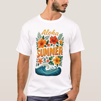 Camiseta clássica de verão