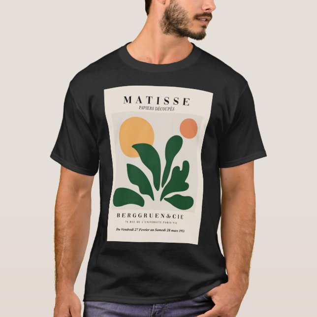 Camiseta Clássica DeCoups Matisse Papiers (Frente)