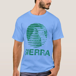 Camiseta clássica desbotada Sierra menina