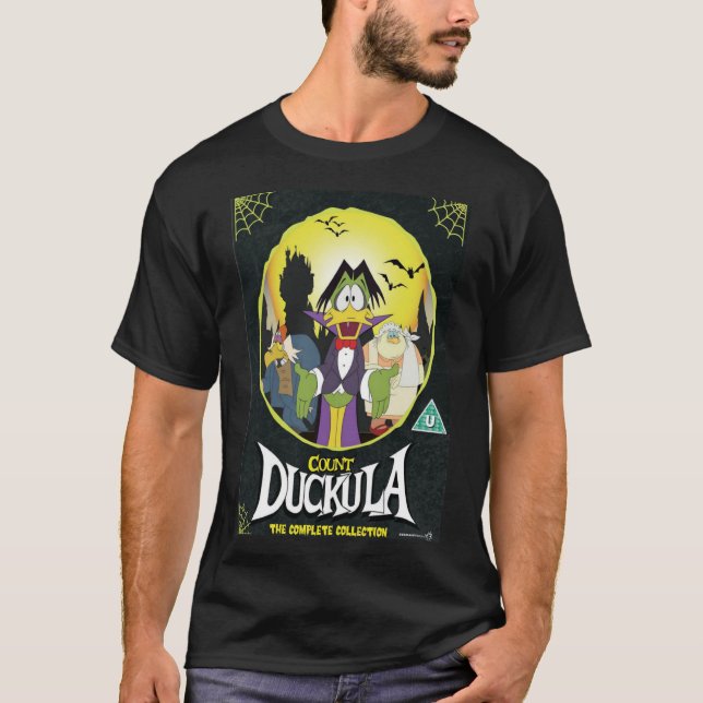Camiseta Clássica do Conde Duckula (Frente)