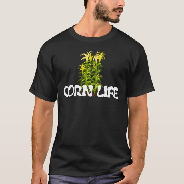 Camiseta Clássica do Corn Life (Frente)