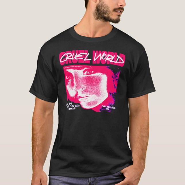 Camiseta Clássica do Cruel World Festival 2022 (Frente)