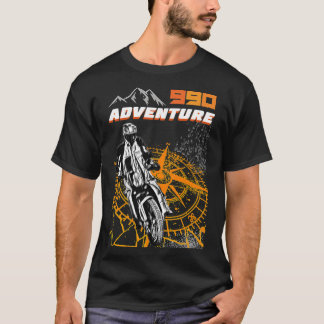 Camiseta Clássica do KTM 990 Adventure Rider 2020