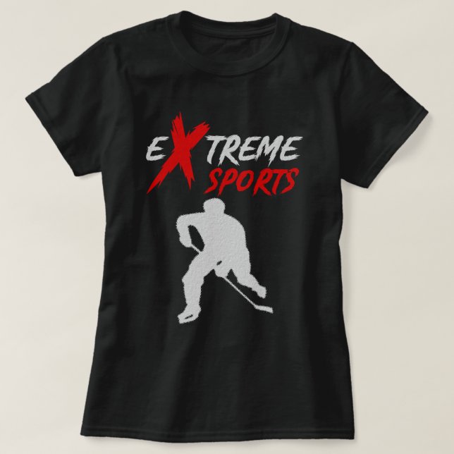 Camiseta Clássica Do Logotipo De Hóquei Em Fife (Frente do Design)