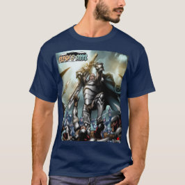 Camiseta clássica do marinho Flesh e Steel V1