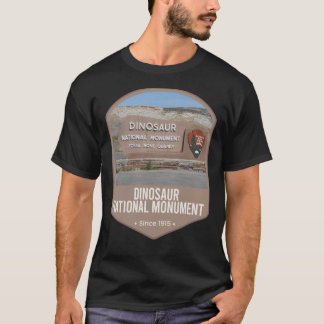 Camiseta Clássica do Monumento Nacional do Dinossa