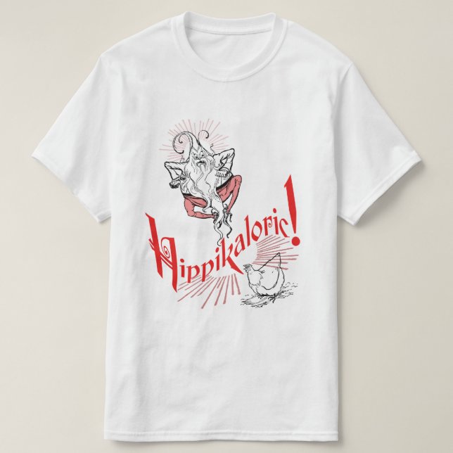 Camiseta Clássica do Rei Nome do Mágico de Oz (Frente do Design)
