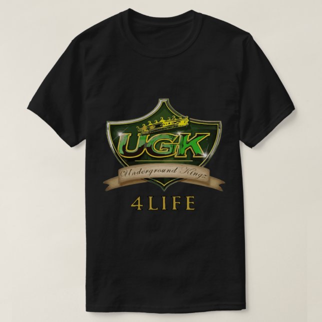 Camiseta Clássica do UGK 4 Life (Frente do Design)