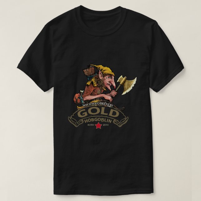 Camiseta Clássica Dourada de Hobgoblin (Frente do Design)