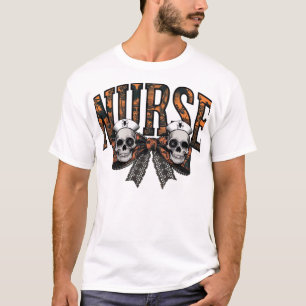Camiseta Clássica Enfermeira de Halloween Arco Sed