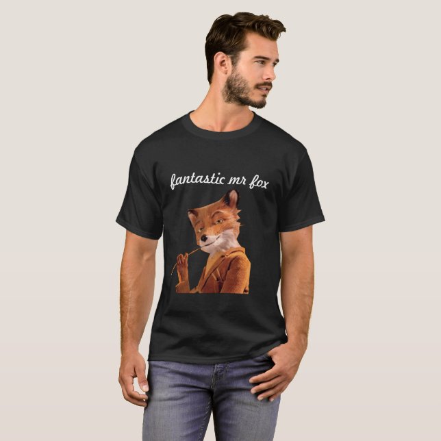 camiseta clássica essencial do sr. fox (Frente Completa)