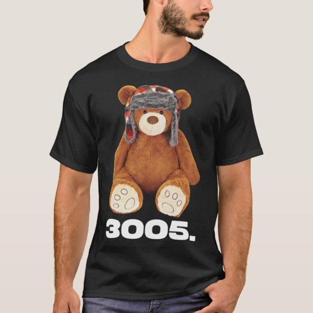 Camiseta Clássica Gambino de Urso 3005 (Frente)