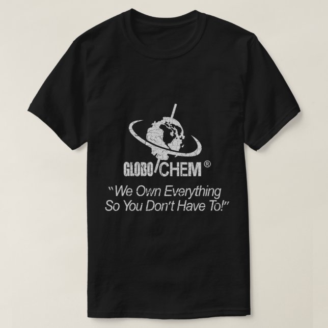 Camiseta Clássica GLOBO CHEM (Frente do Design)
