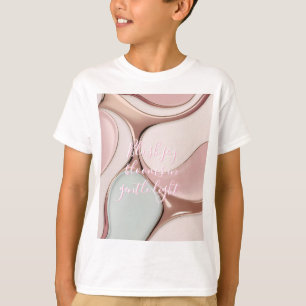 Camiseta clássica infantil com gráfico fashion