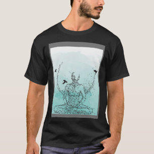 Camiseta Clássica Lotus Flor Mandala Yoga Meditação G