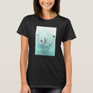 Camiseta Clássica Lotus Flor Mandala Yoga Meditação G