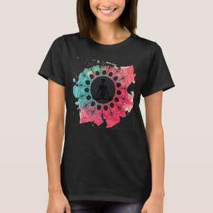 Camiseta Clássica Lotus Flor Mandala Yoga Meditação G