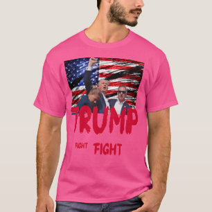 Camiseta Clássica Luta do Donald Trump