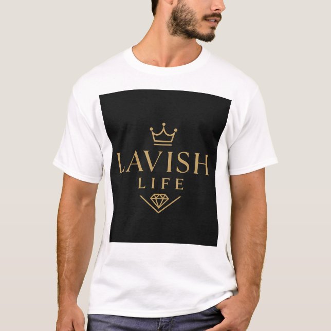 Camiseta Clássica Luxuosa (Frente)