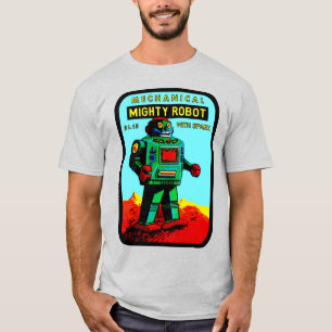 Camiseta Clássica "Mighty Robot"
