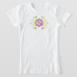 Camiseta Clássica Monograma da Realeza do Mágico d