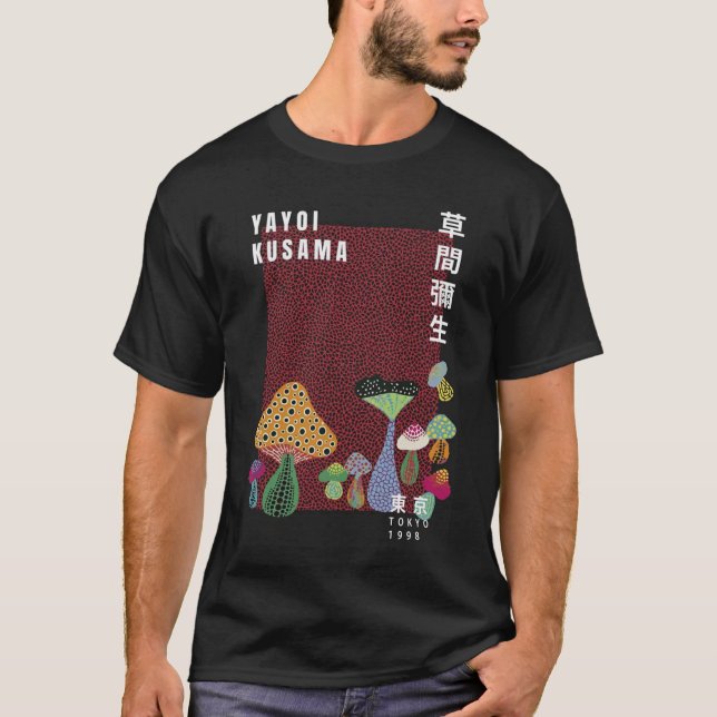 Camiseta Clássica Mushroom Yayoi Kusama (Frente)