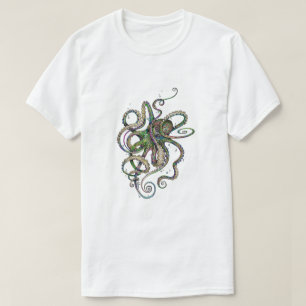 Camiseta clássica Octopsychedelia