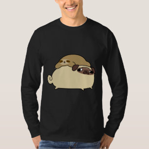 Camiseta Clássica Pug and Little Sloth 299