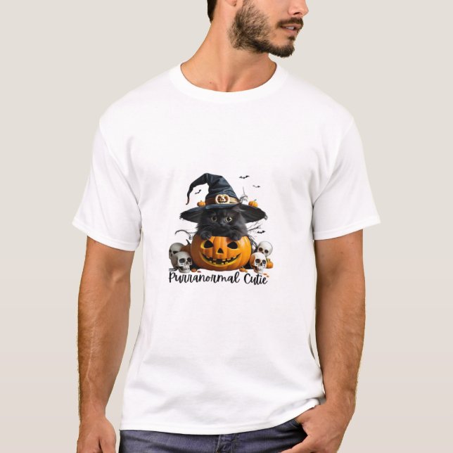 Camiseta Clássica Purranormal Cutie (Frente)