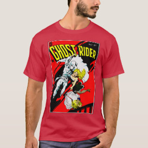 Camiseta Clássica The Ghostrider dos Anos 50