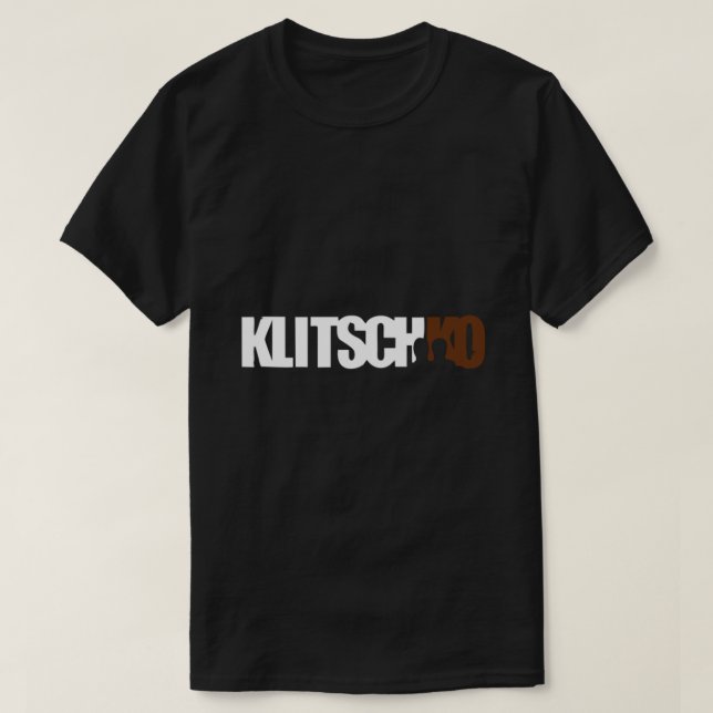 Camiseta Clássica Vitali KlitschKO (Frente do Design)