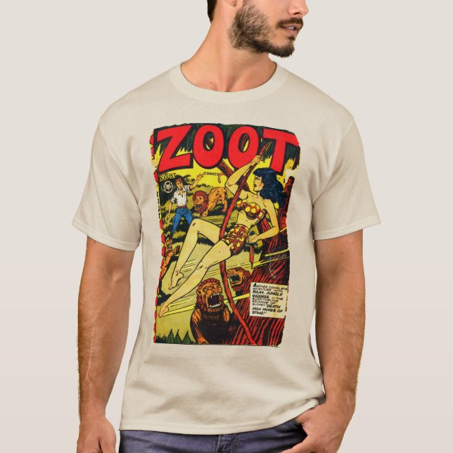 Camiseta Clássica ZOOT Comics (Frente)