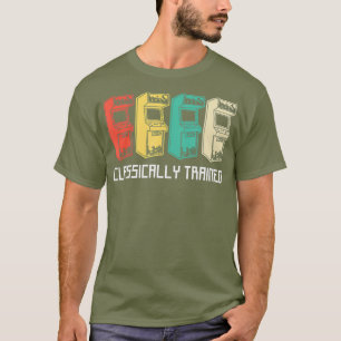 Camiseta Classically Trained Gamer Vintage Retro Gaming