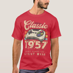 Camiseta Clássico 1957 65º Aniversário - Controle do Vídeo 
