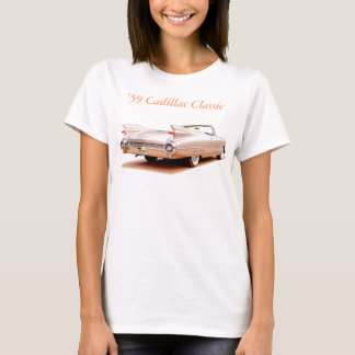 Camiseta Clássico 1959 do cadillac