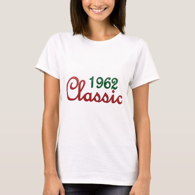 Camiseta Clássico 1962 (Frente)