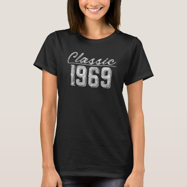 Camiseta Clássico 1969 - Todas as peças originais B - Retra (Frente)