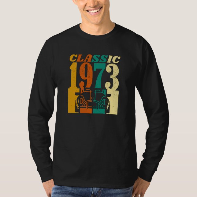Camiseta Clássico 1973 52º Aniversário (Frente)