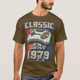 Camiseta Clássico 1979 - 43º Aniversário - Controle do Víde
