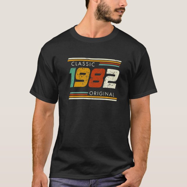Camiseta Clássico 1982 Original Vintage   (Frente)