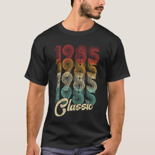 Camiseta Clássico 1985 Vintage 36º presente de aniversár