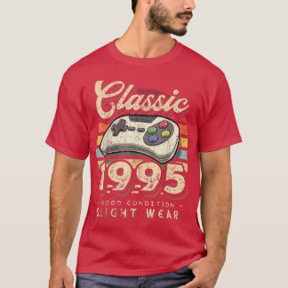 Camiseta Clássico 1995 27º Aniversário - Controle do Vídeo