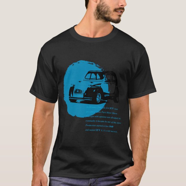 Camiseta Clássico 2Cv (Frente)