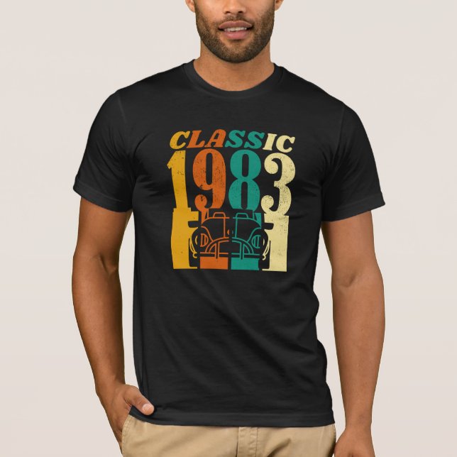 Camiseta Clássico 43º aniversário de 1983 (Frente)