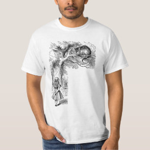 Camiseta Clássico Alice no País das Maravilhas, Gato de Che
